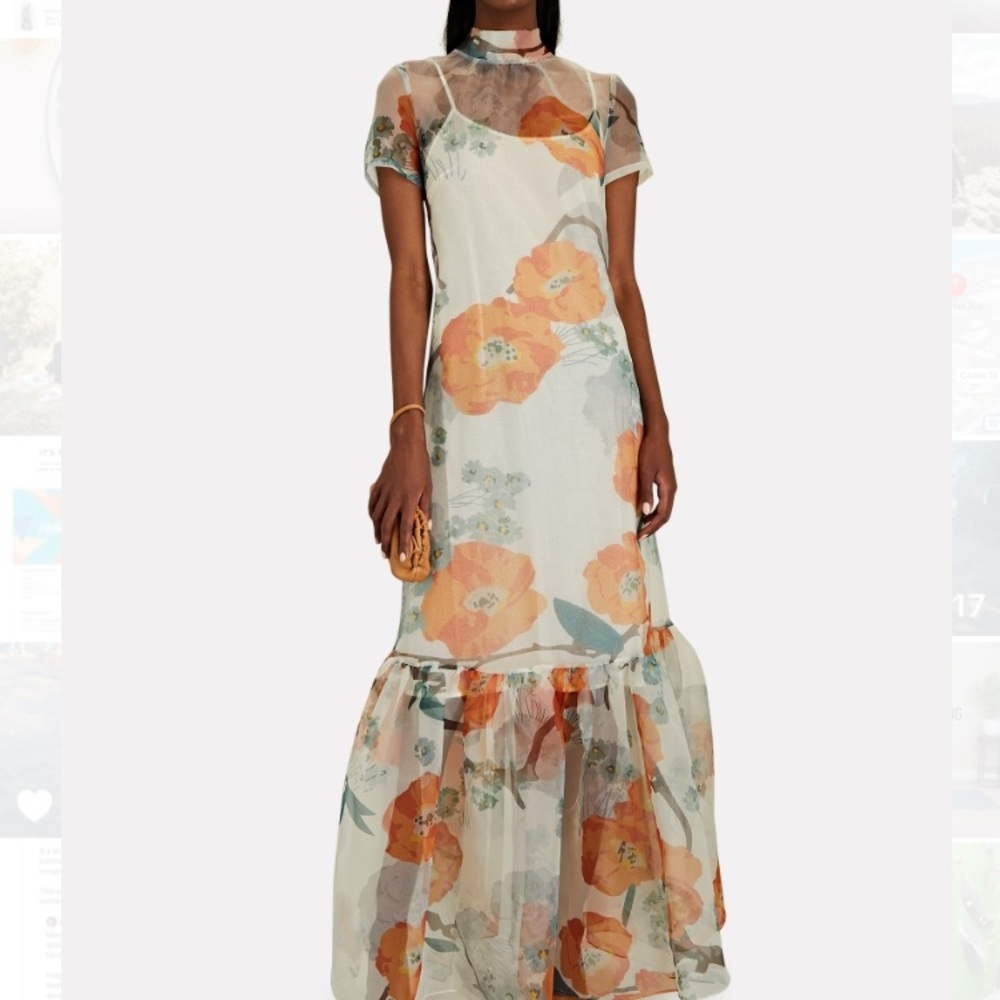 Staud Calluna Short Sleeve dress